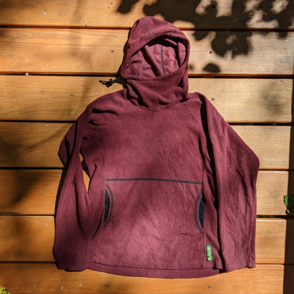 Melanzana Microgrid fleece, W's XS